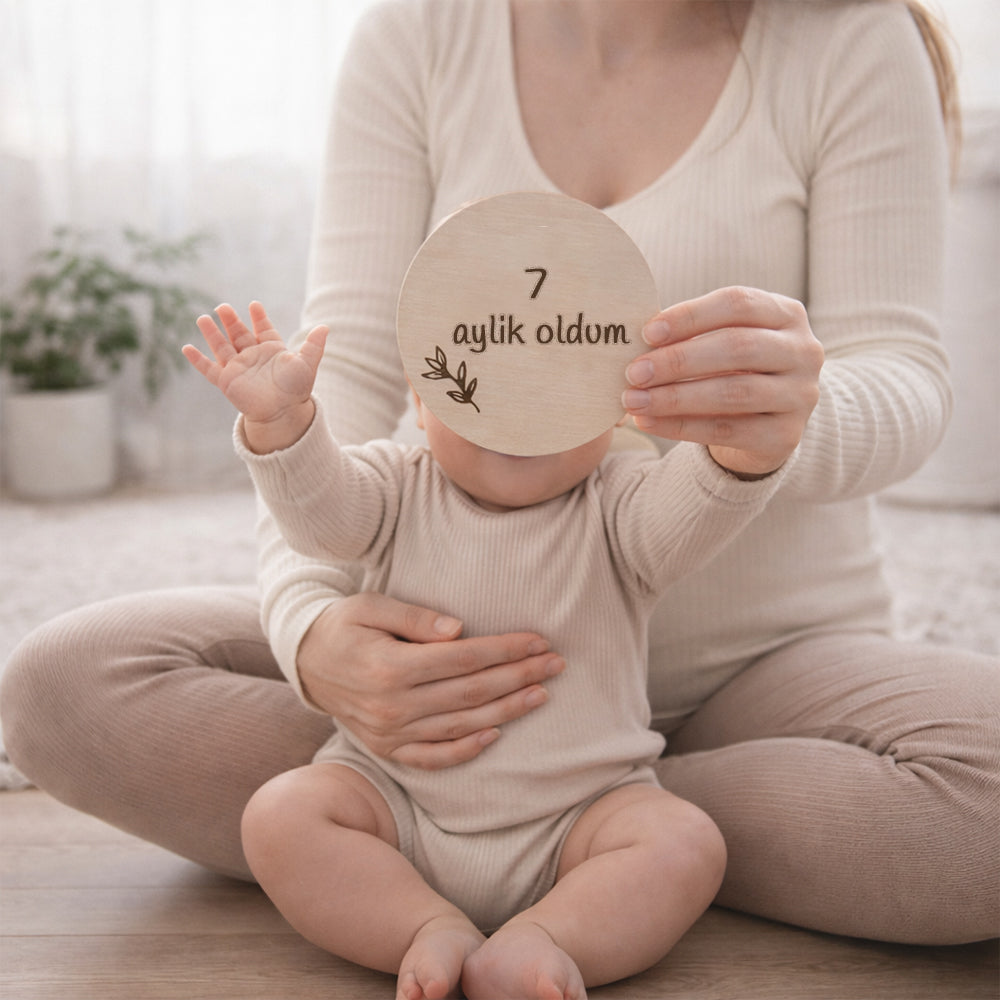 Babymeilensteinkarten 12 aylik Türkce