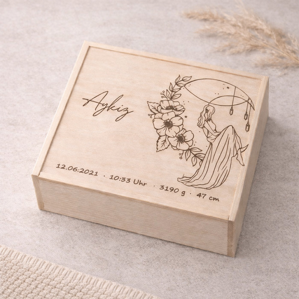 Erinnerungsbox Holz Aykiz