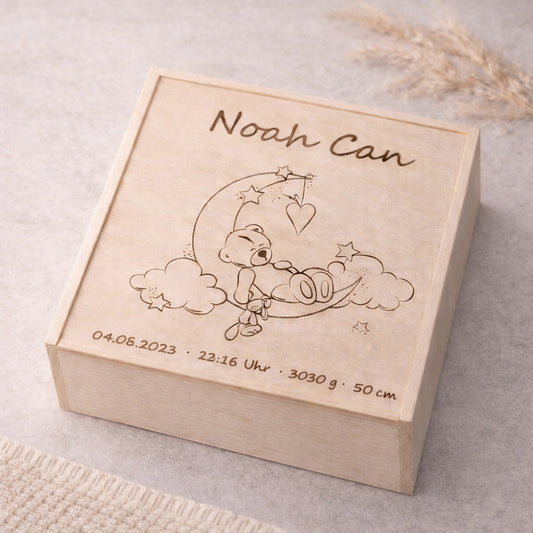 Erinnerungsbox Holz Tedy