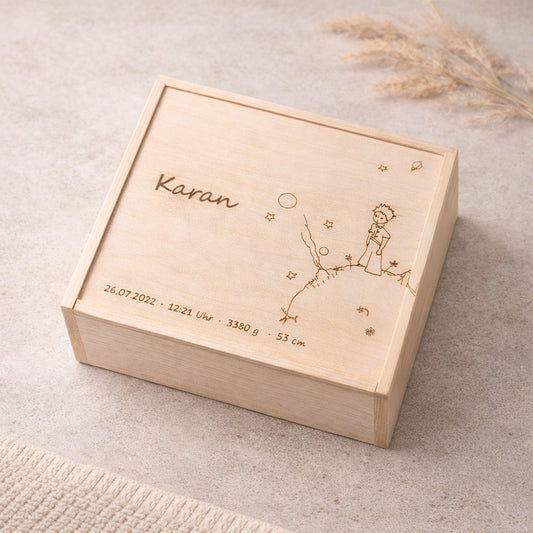 Erinnerungsbox Holz Kleiner Prinz