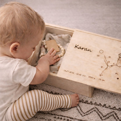 Erinnerungsbox Holz Kleiner Prinz